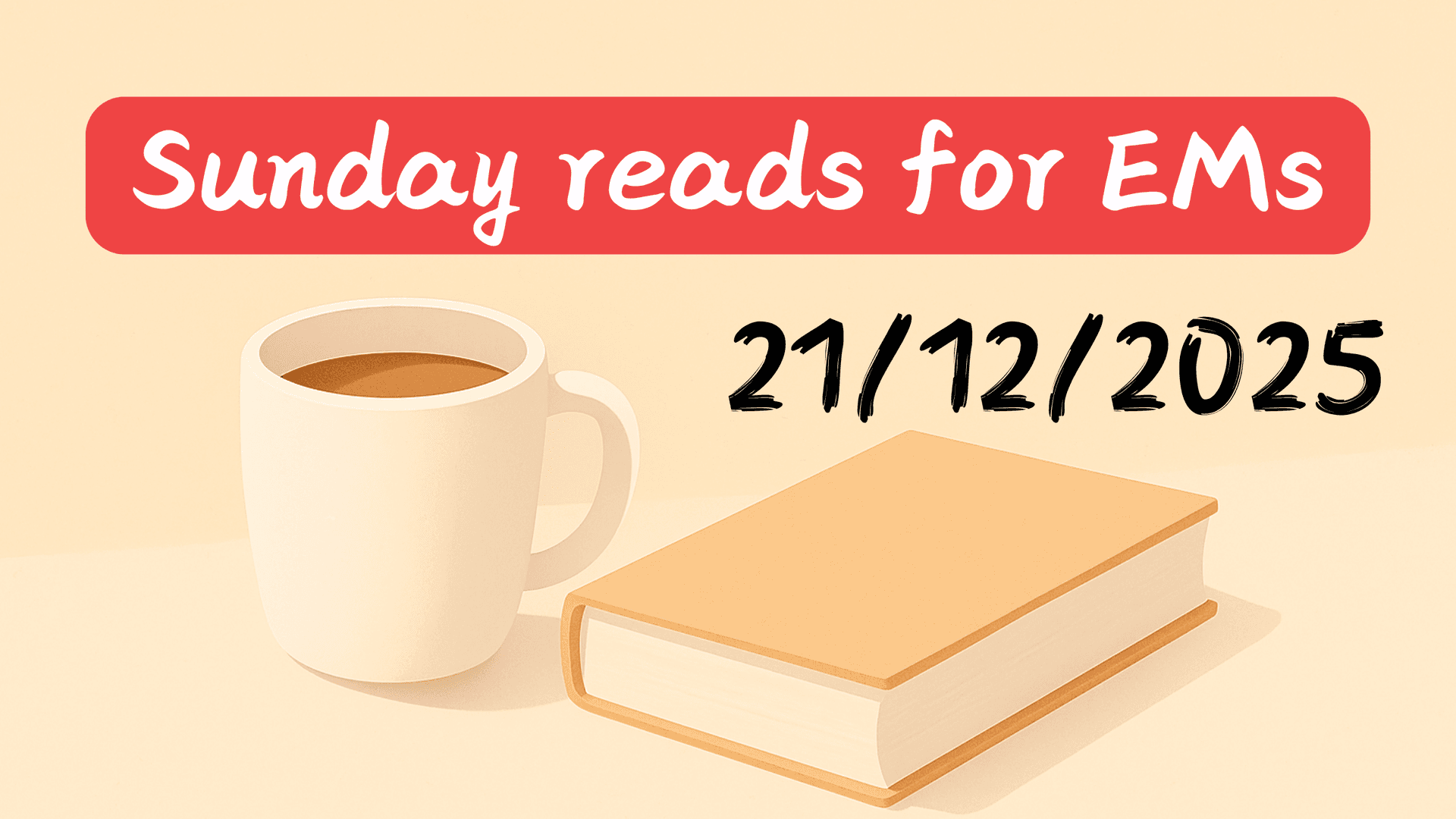 #27 | Sunday reads for EMs