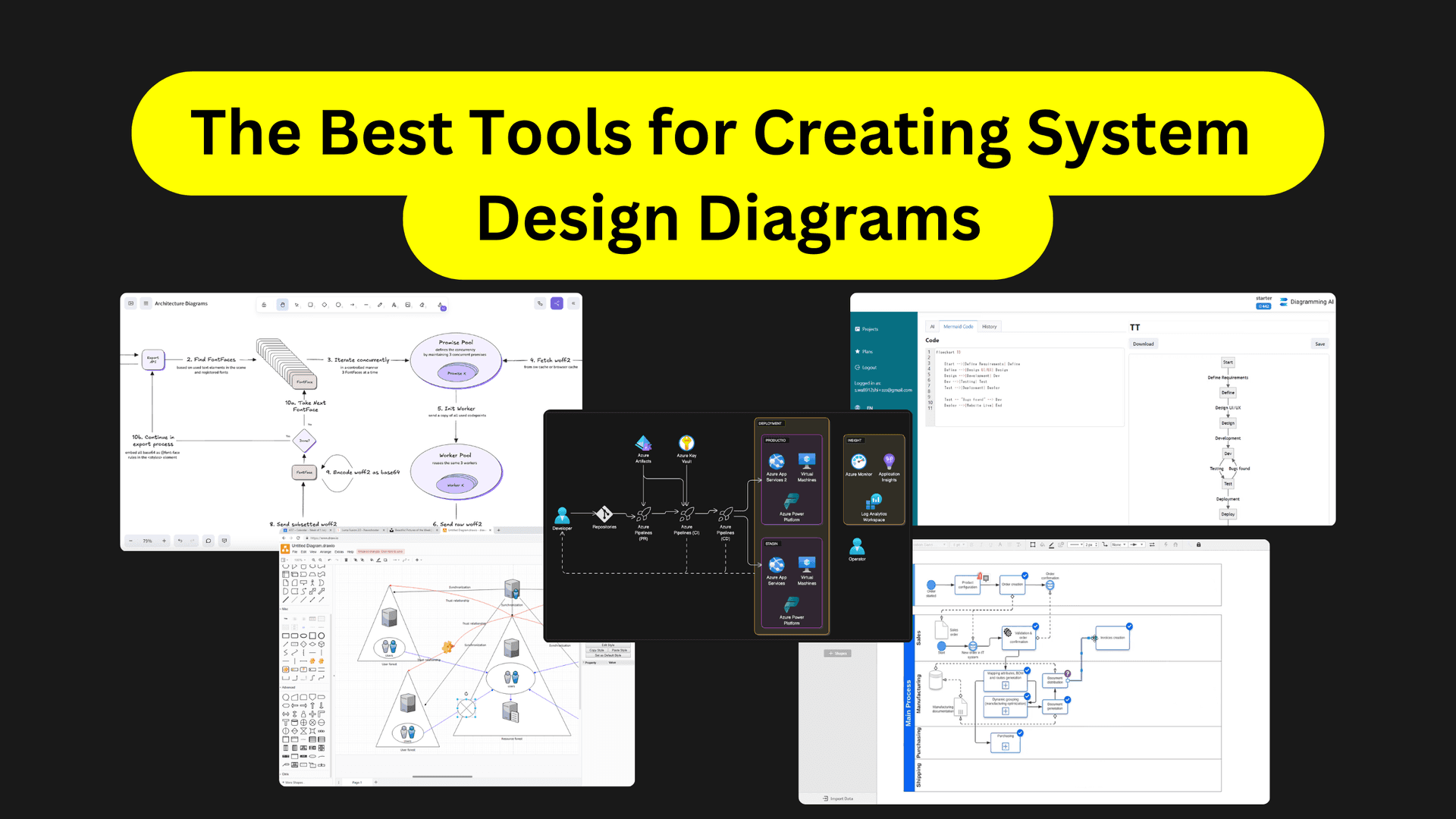 The Only 5 Diagramming Tools You Need for System Design